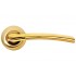 Дверная ручка Rucetti RAP 6 SG/GP (Матовое золото)